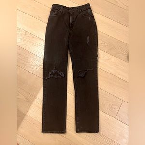 Abercrombie & Fitch - ultra high rise 90s straight jean